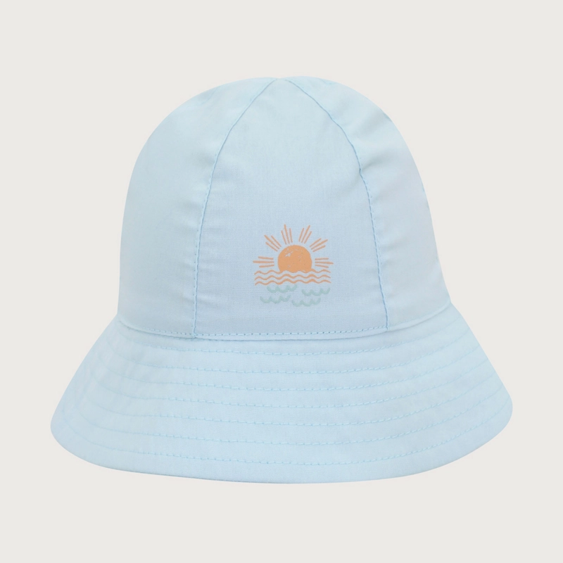 GORRO BEBE AZUL NIÑO OPALINE - 2