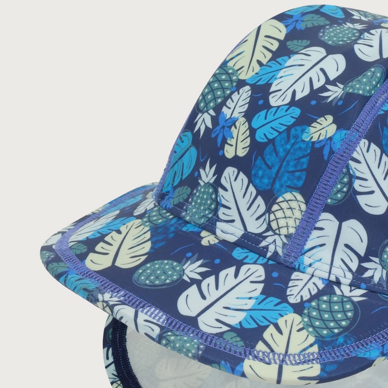 GORRO DE PLAYA AZUL NIÑO OPALINE - 3
