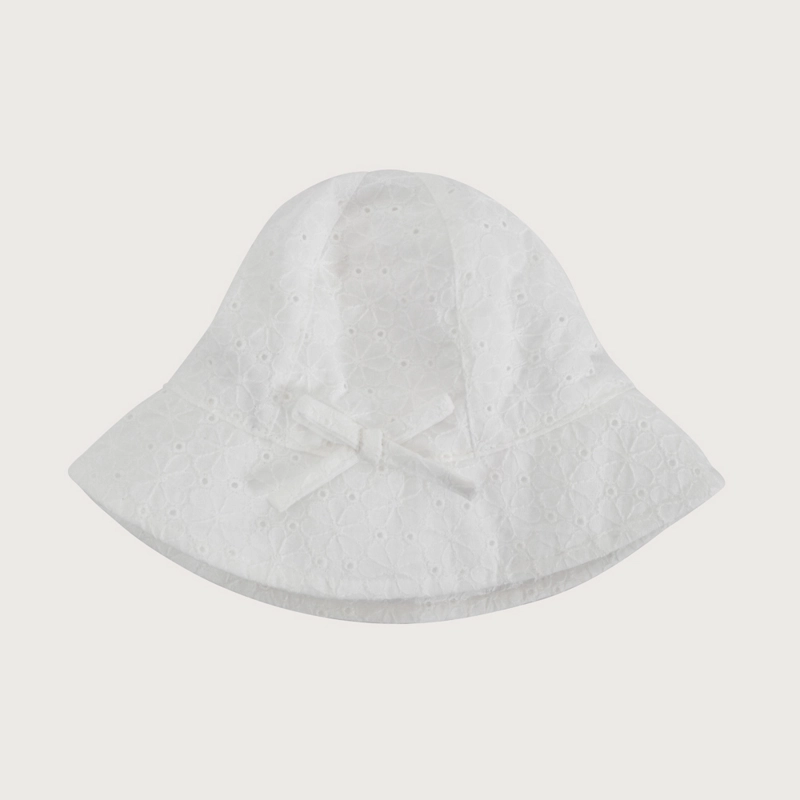 GORRO BLANCO DE NIÑA OPALINE - 3