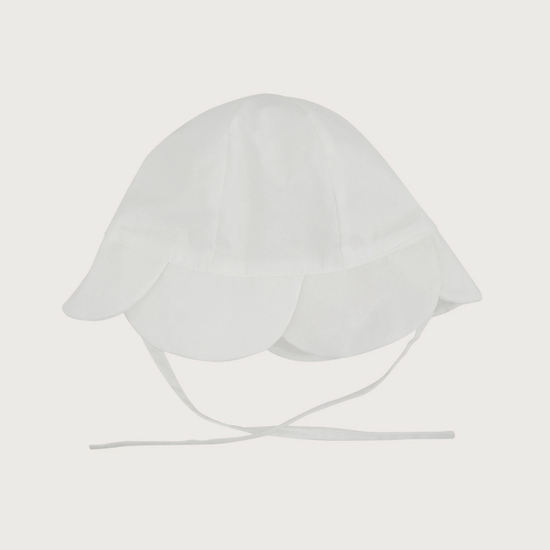 GORRO BEBE BLANCO NIÑA OPALINE - 3