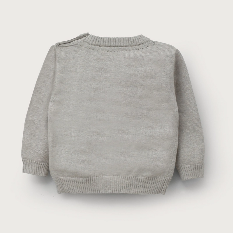 SWEATER BEIGE DE NIÑO OPALINE - 3