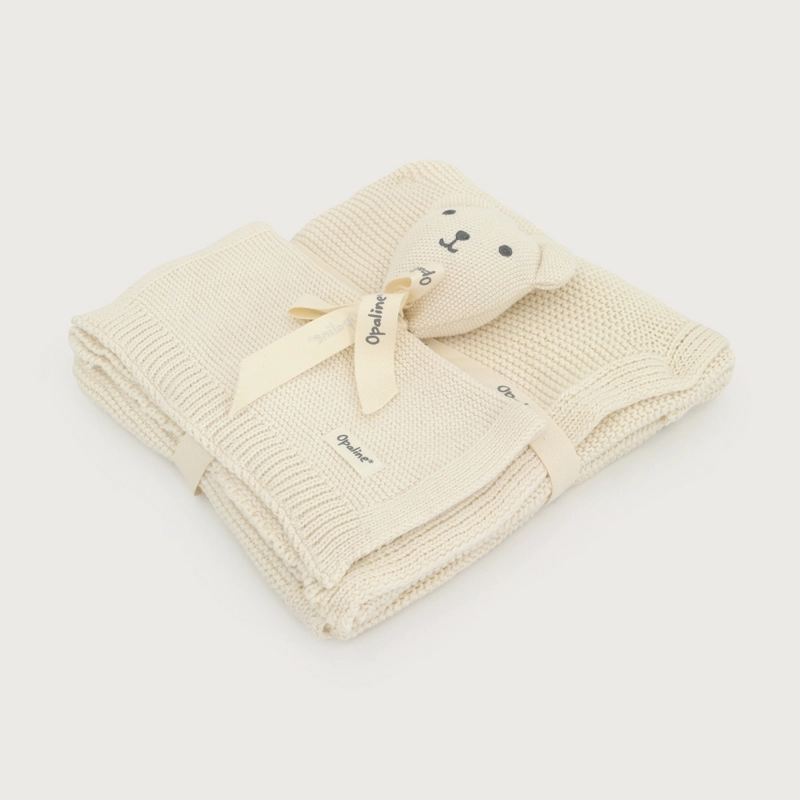 MANTA CON TUTO UNISEX OPALINE - 1