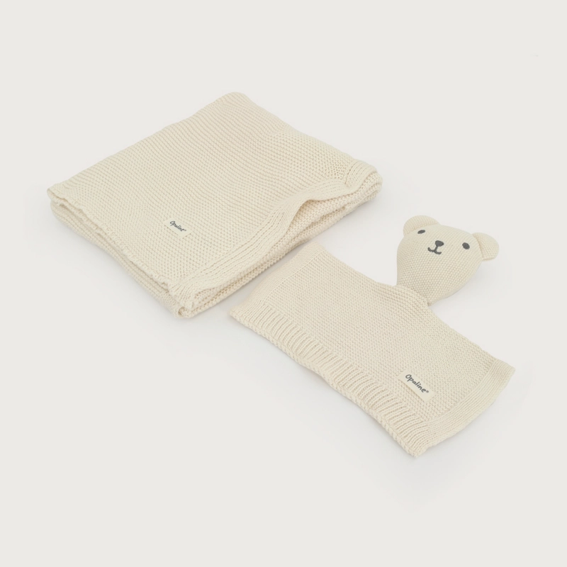 MANTA CON TUTO UNISEX OPALINE - 2