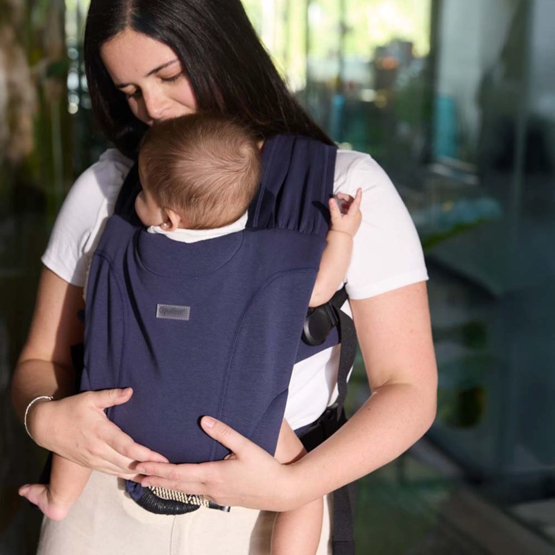 PORTA BEBE  AZUL OPALINE - 2