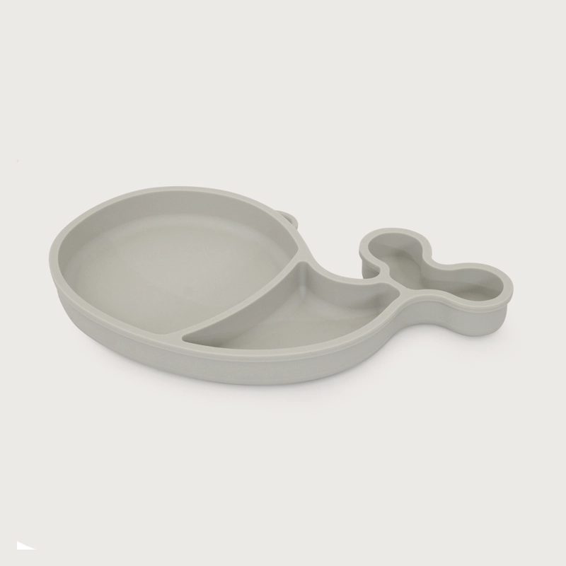 PLATO BALLENA GRIS OPALINE - 1