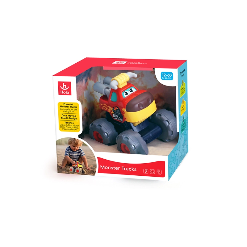 MONSTER TRUCK TORO (FRICCION) OPALINE - 3