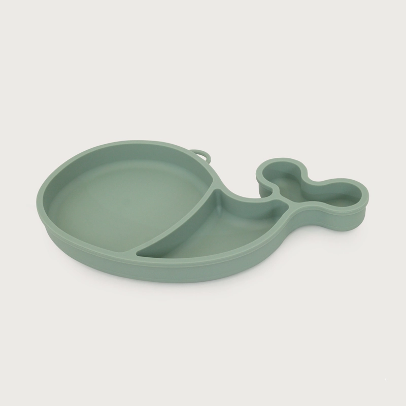 PLATO BALLENA VERDE OPALINE - 1