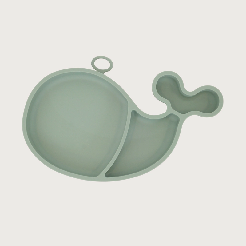 PLATO BALLENA VERDE OPALINE - 2