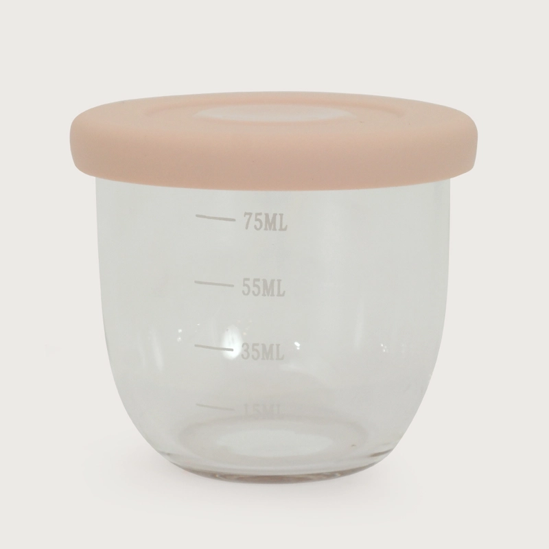SET FRASCOS SNACK 4 UDS ROSADO OPALINE - 2