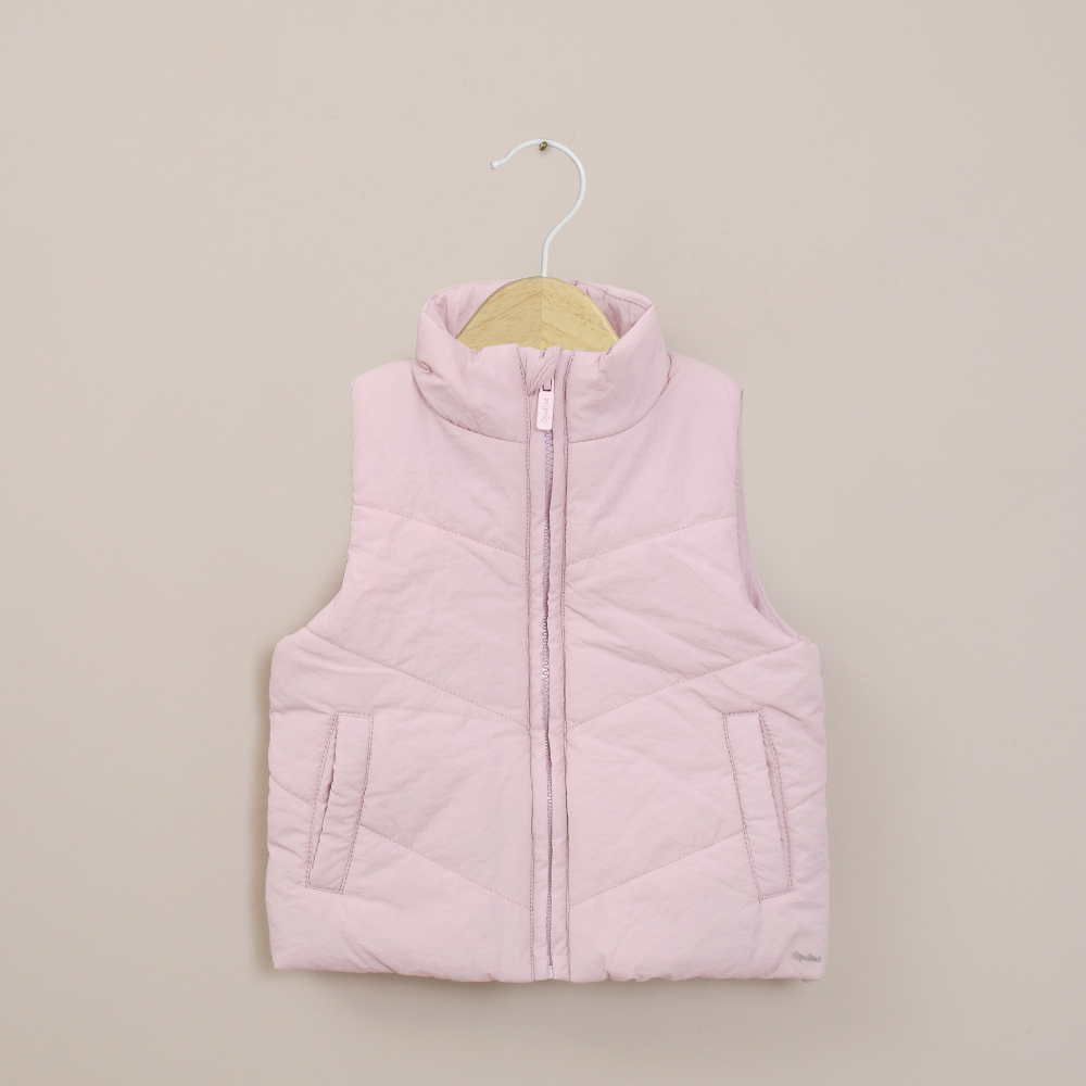 PARKA SIN MANGAS INFANT NIÑA ROSADO OPALINE - 1