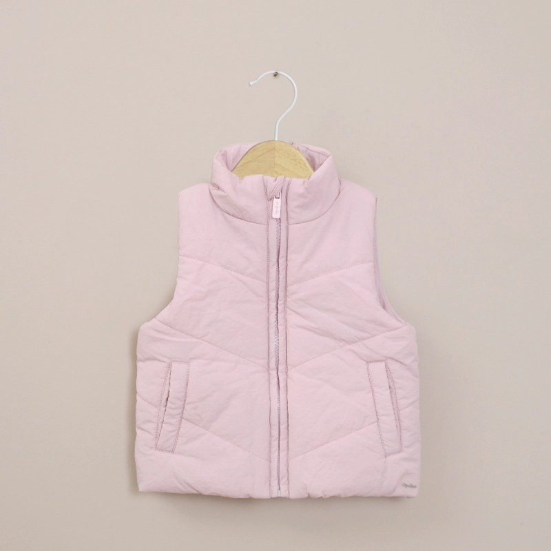PARKA SIN MANGAS INFANT NIÑA ROSADO OPALINE - 1