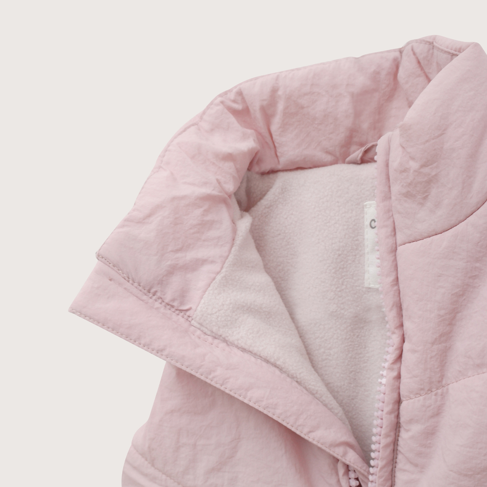PARKA SIN MANGAS INFANT NIÑA ROSADO OPALINE - 4