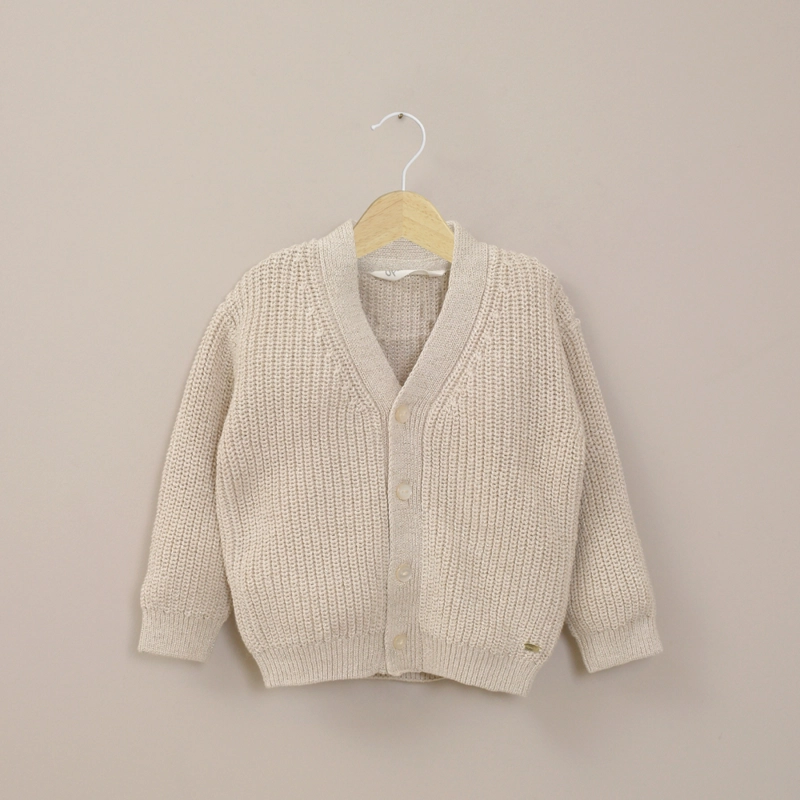 CHALECO INFANT NIÑA AVENA OPALINE - 1