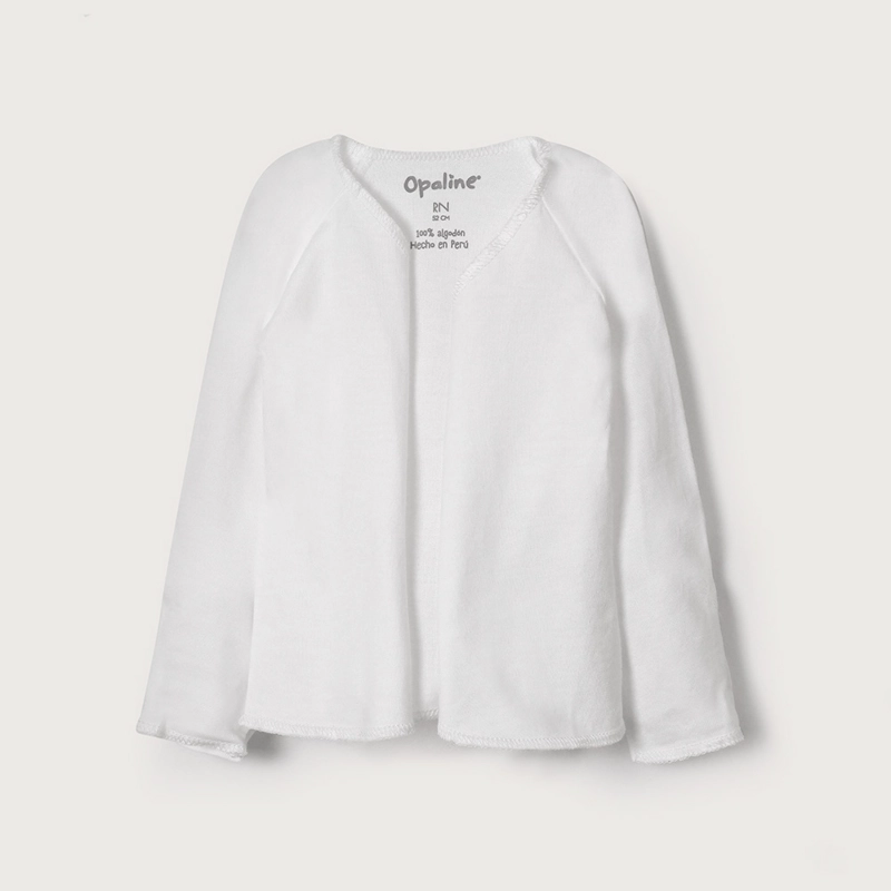 PACK DE 2 CAMISETAS GUANTE BLANCAS BEBE OPALINE - 2
