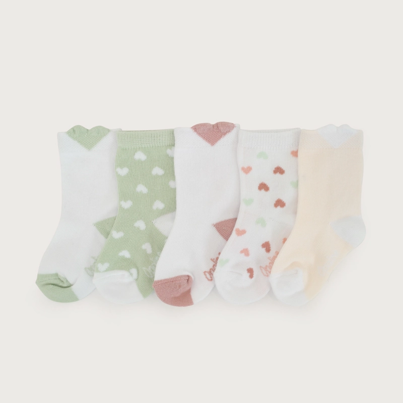 PACK DE 5 CALCETINES DE NIÑA OPALINE - 1