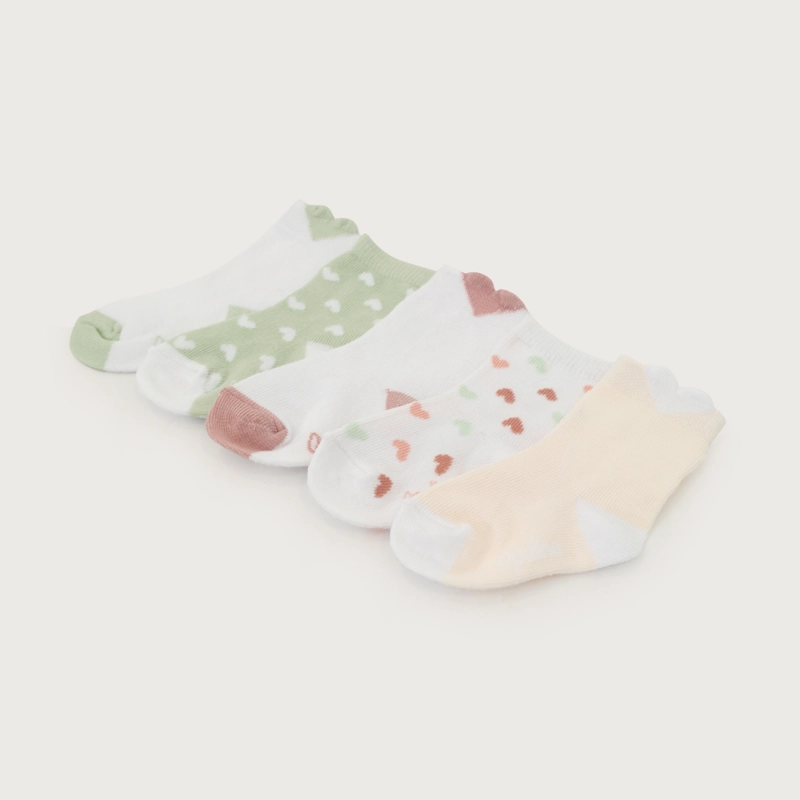 PACK DE 5 CALCETINES DE NIÑA OPALINE - 2