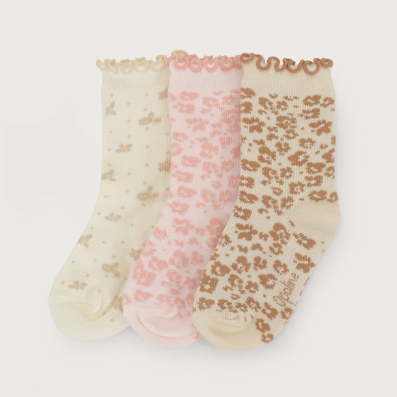 PACK DE 3 CALCETINES RULE DE NIÑA OPALINE - 1
