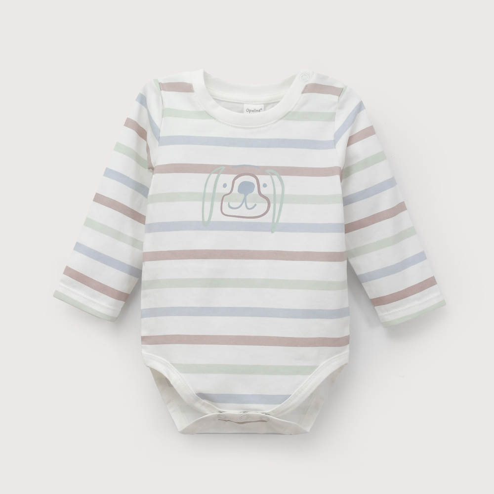 BODY BEBE NIÑO ESTAMPADO BLANCO OPALINE - 2