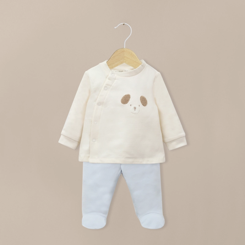 CONJUNTO BEBE NIÑO CELESTE OPALINE - 1