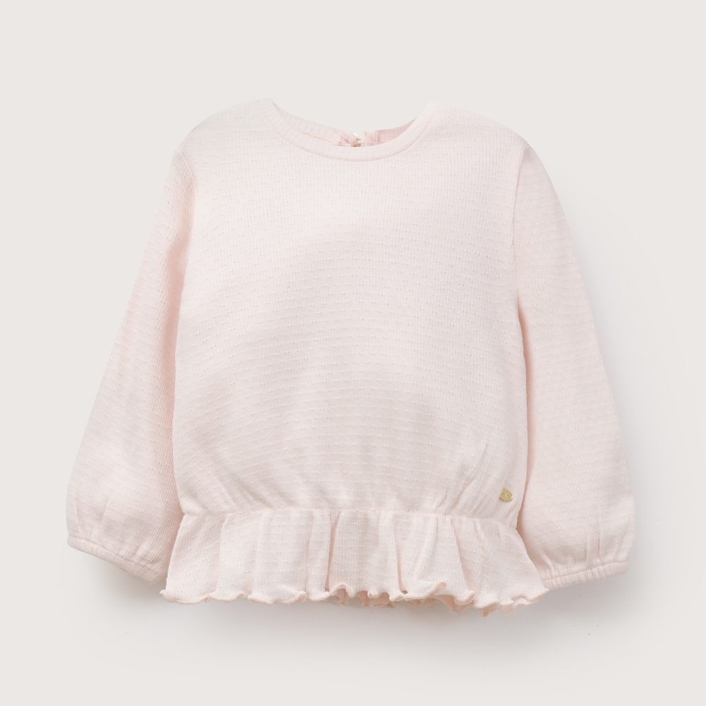 POLERA INFANT NIÑA ROSADO CLARO OPALINE - 2