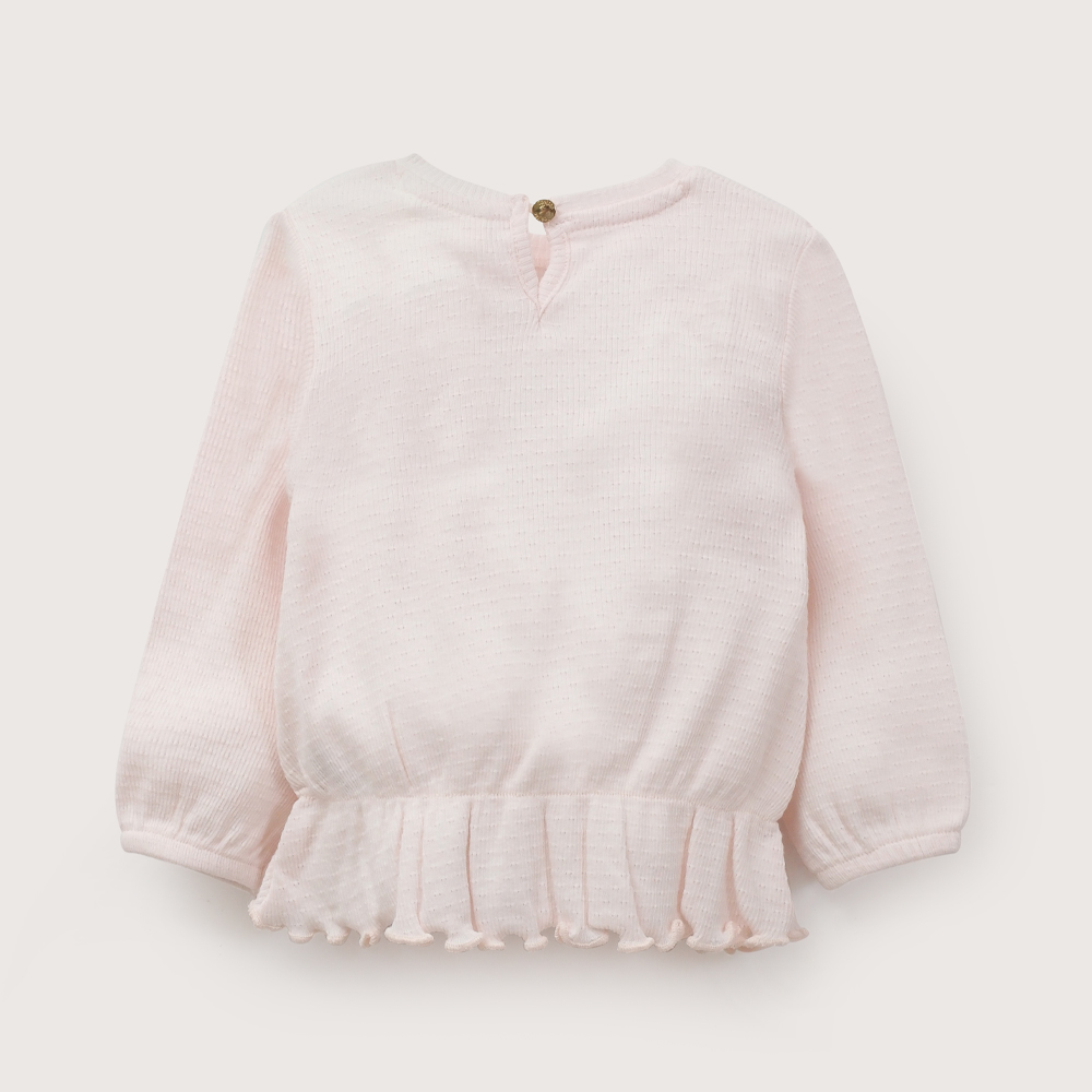 POLERA INFANT NIÑA ROSADO CLARO OPALINE - 3