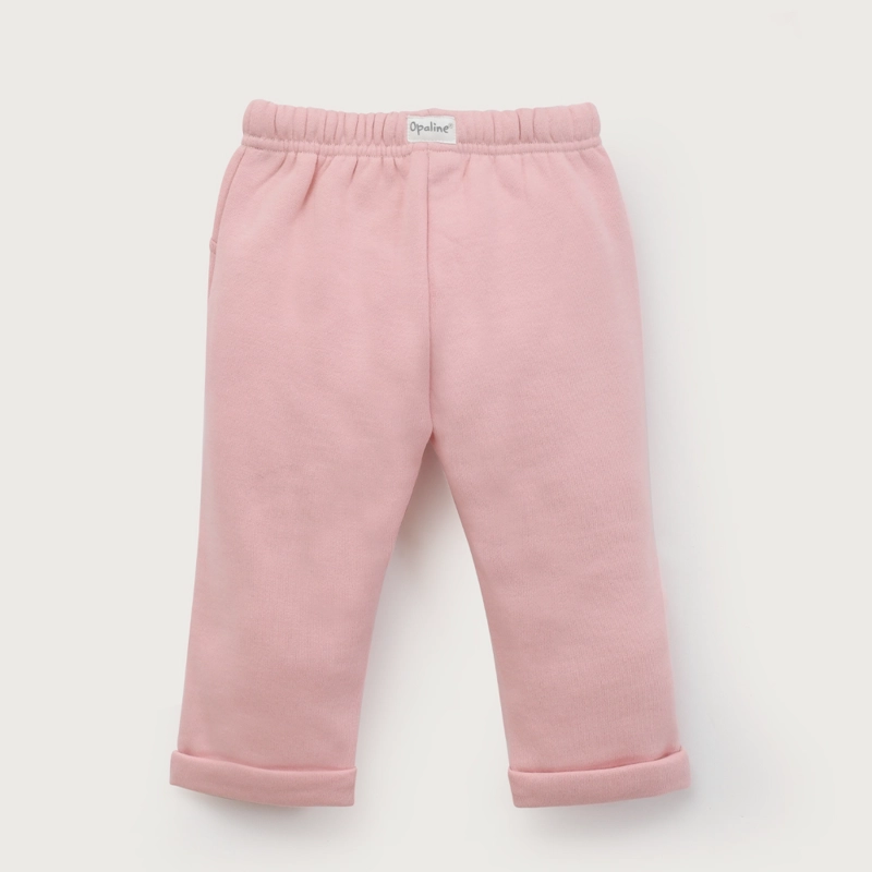 PANTALON BUZO INFANT NIÑA ROSADO OPALINE - 3