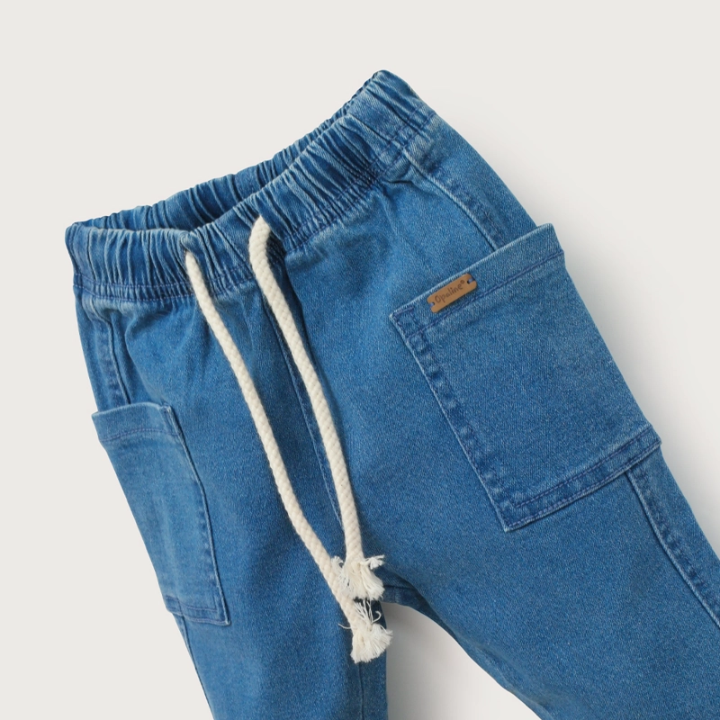 JEANS CARGO INFANT NIÑO AZUL OPALINE - 4