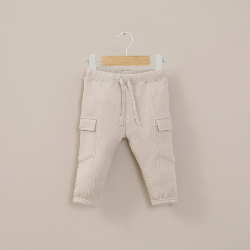 PANTALON BUZO INFANT NIÑO BEIGE OPALINE - 1