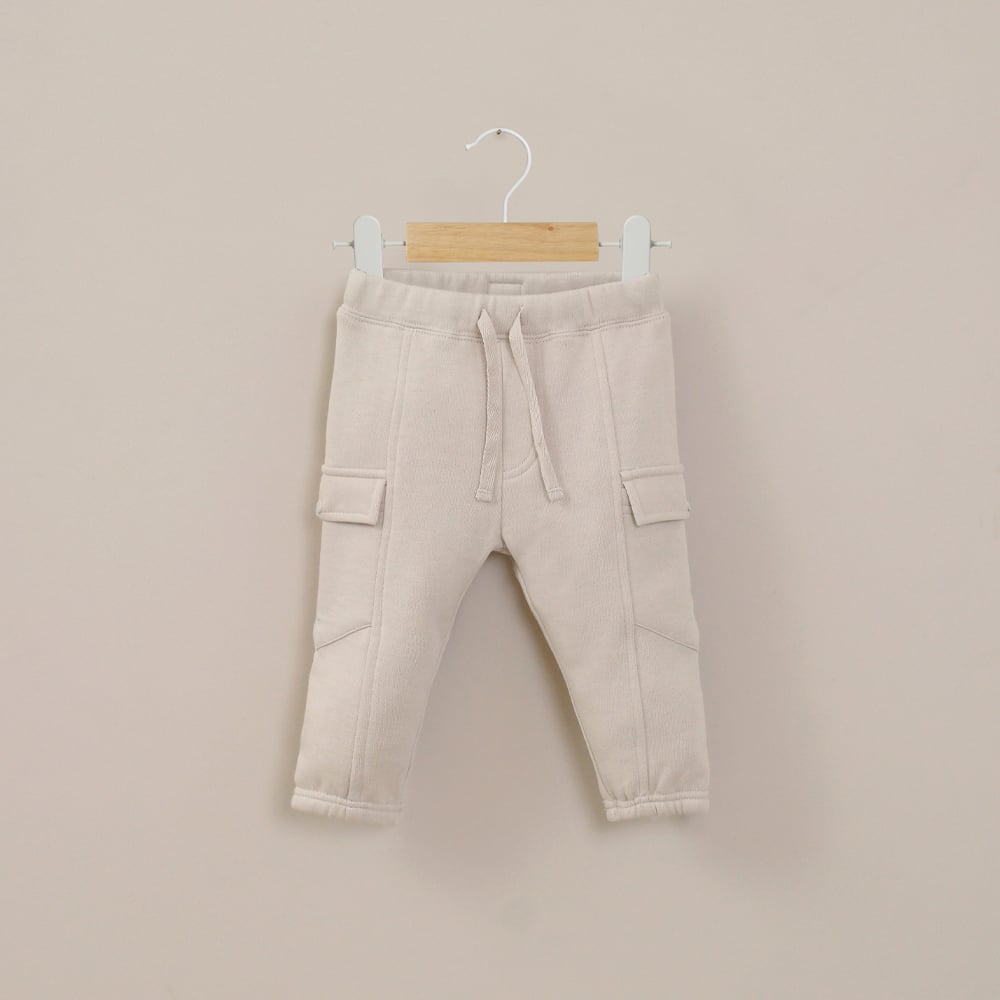 PANTALON BUZO INFANT NIÑO BEIGE OPALINE - 1