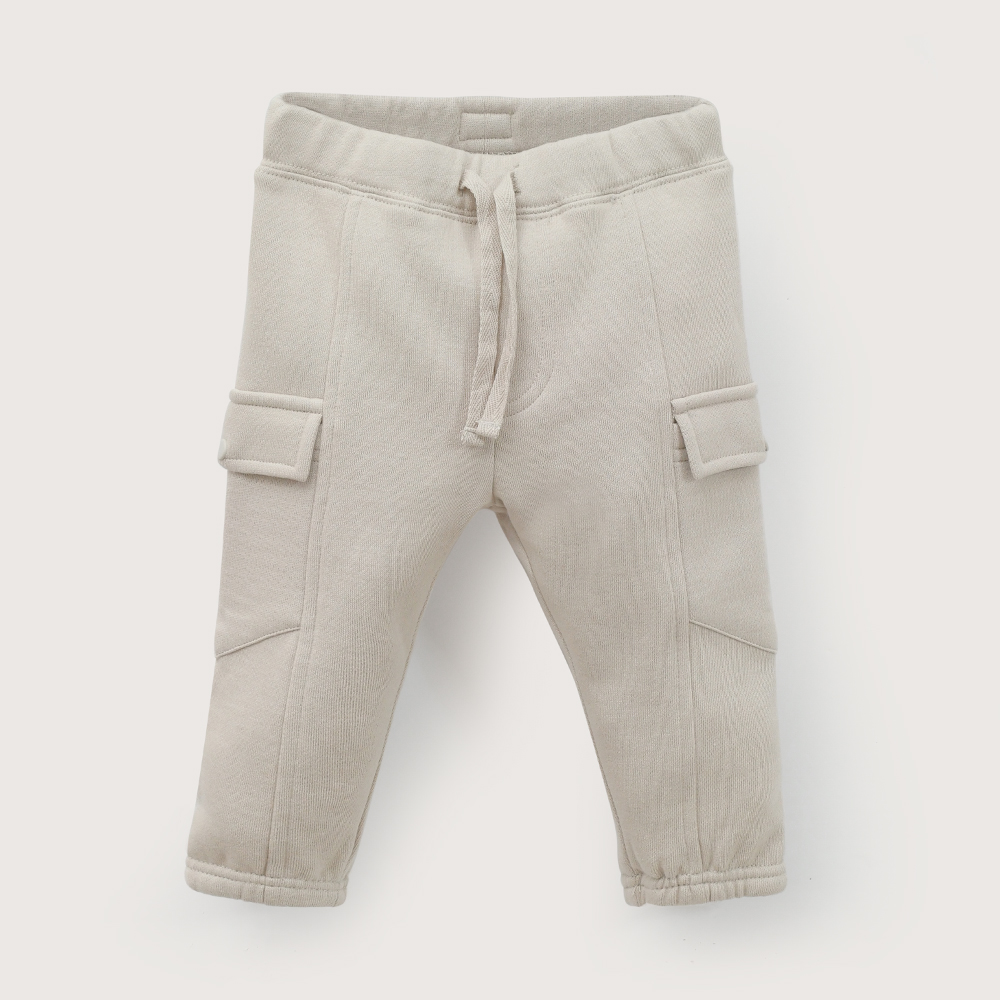 PANTALON BUZO INFANT NIÑO BEIGE OPALINE - 2