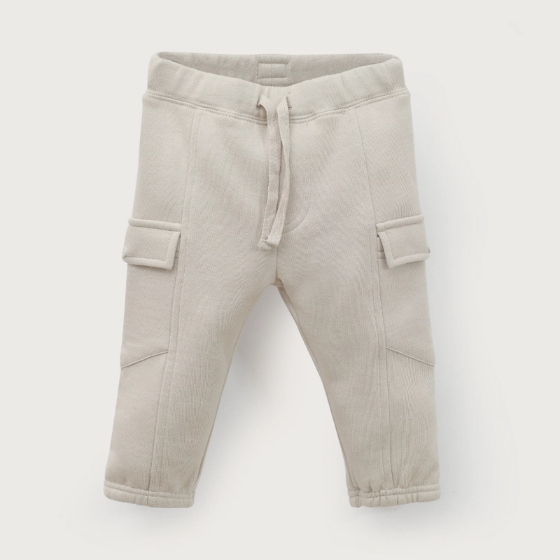PANTALON BUZO INFANT NIÑO BEIGE OPALINE - 2