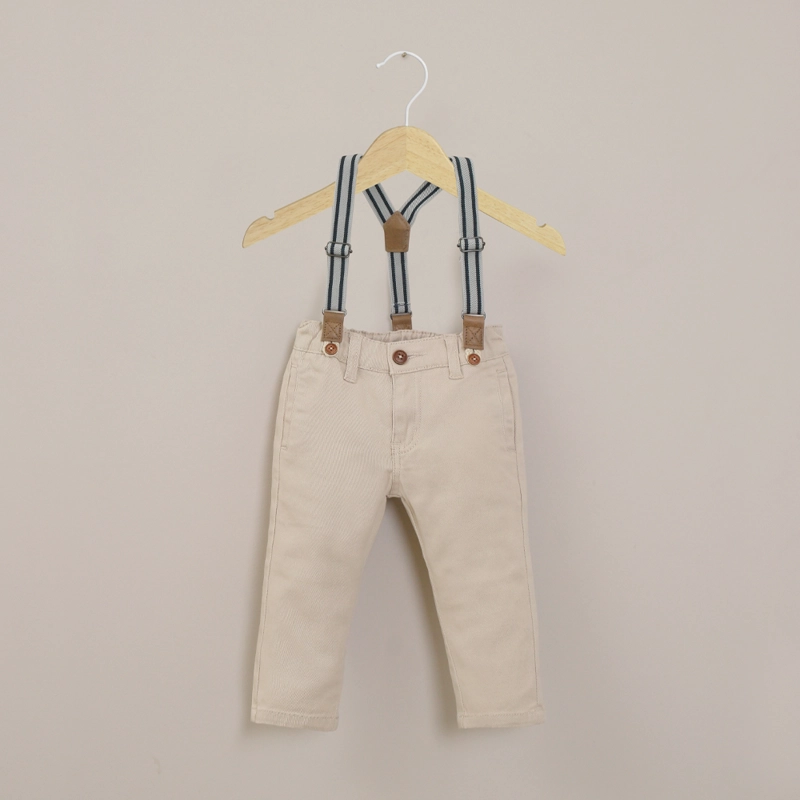 PANTALON INFANT NIÑO BEIGE OPALINE - 1
