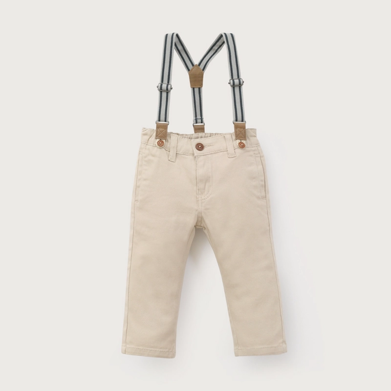 PANTALON INFANT NIÑO BEIGE OPALINE - 2