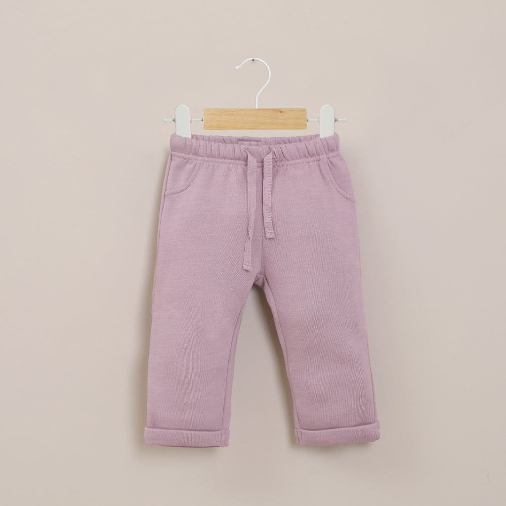 PANTALON BUZO INFANT NIÑA LILA OPALINE - 1