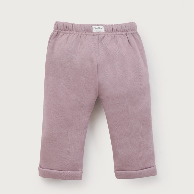 PANTALON BUZO INFANT NIÑA LILA OPALINE - 3