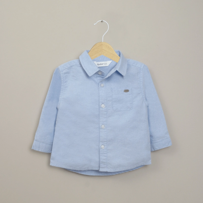 CAMISA INFANT NIÑO CELESTE OPALINE - 1