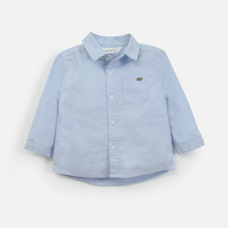 CAMISA INFANT NIÑO CELESTE OPALINE - 2