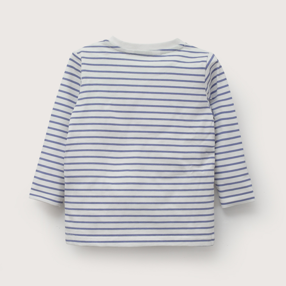 POLERA INFANT NIÑO AZUL LINEAS OPALINE - 3