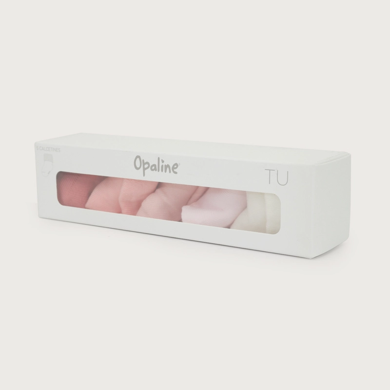 PACK DE 5 CALCETINES DE REGALO NIÑA OPALINE - 4