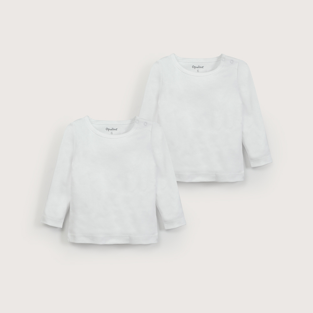 CAMISETA AJUAR BLANCO UNISEX OPALINE - 2