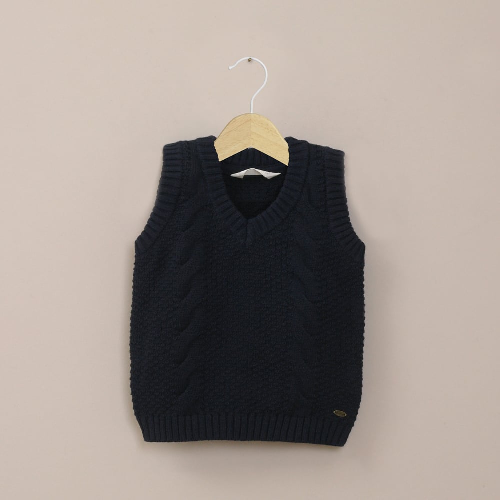 SWEATER INFANT NIÑO AZUL OPALINE - 1