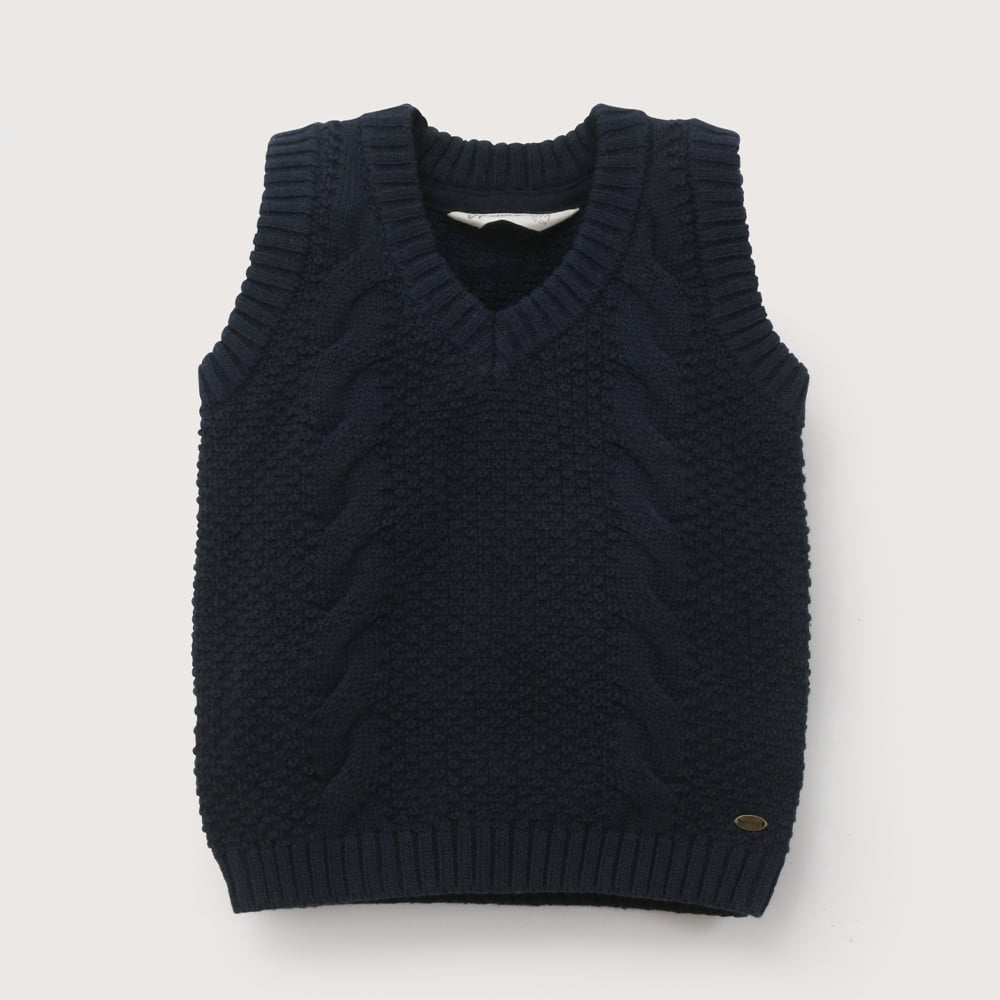 SWEATER INFANT NIÑO AZUL OPALINE - 2