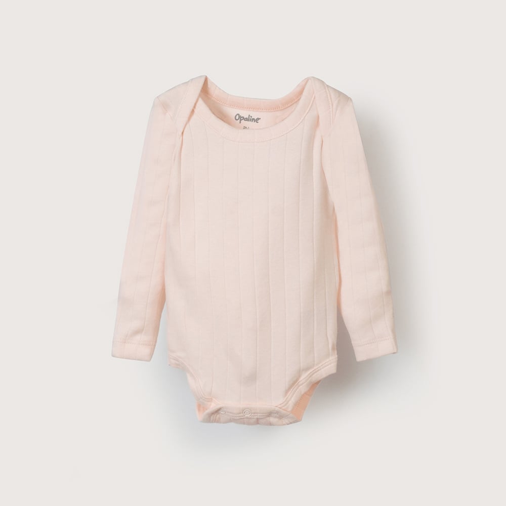 PACK DE 2 BODYS ALGODON ACANALADO NIÑA OPALINE - 3