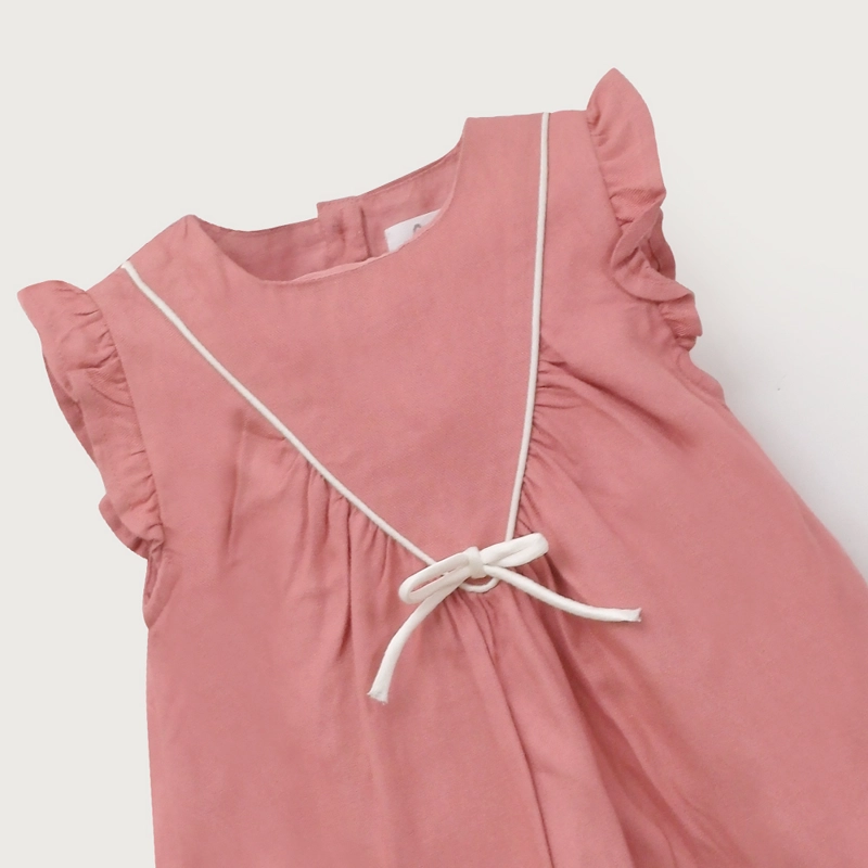 VESTIDO INFANT NIÑA ROSA VIEJO OPALINE - 4