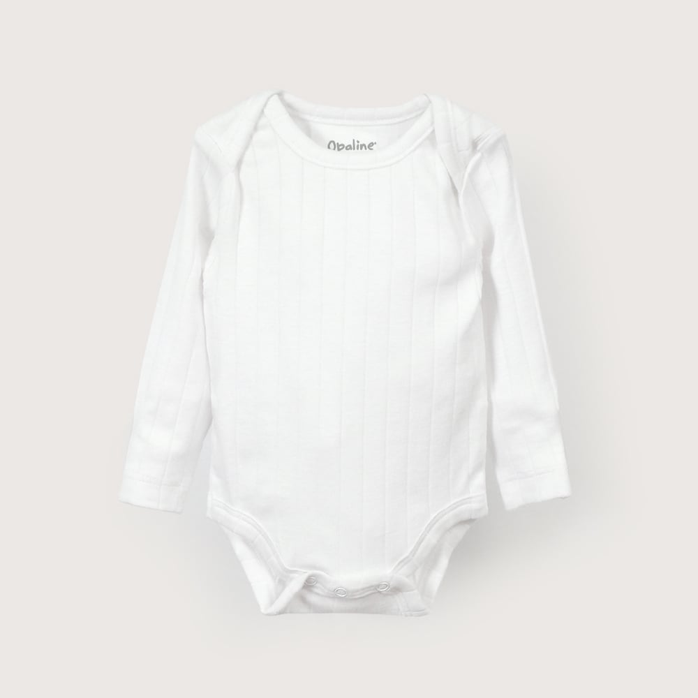 PACK DE 2 BODYS ALGODON ACANALADO NIÑO OPALINE - 3