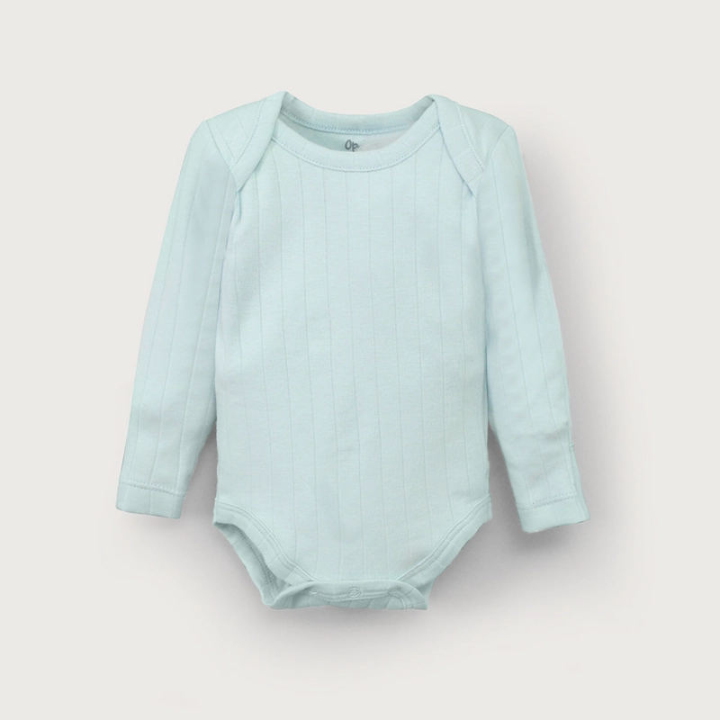 PACK DE 2 BODYS ALGODON NIÑO CELESTE OPALINE - 2