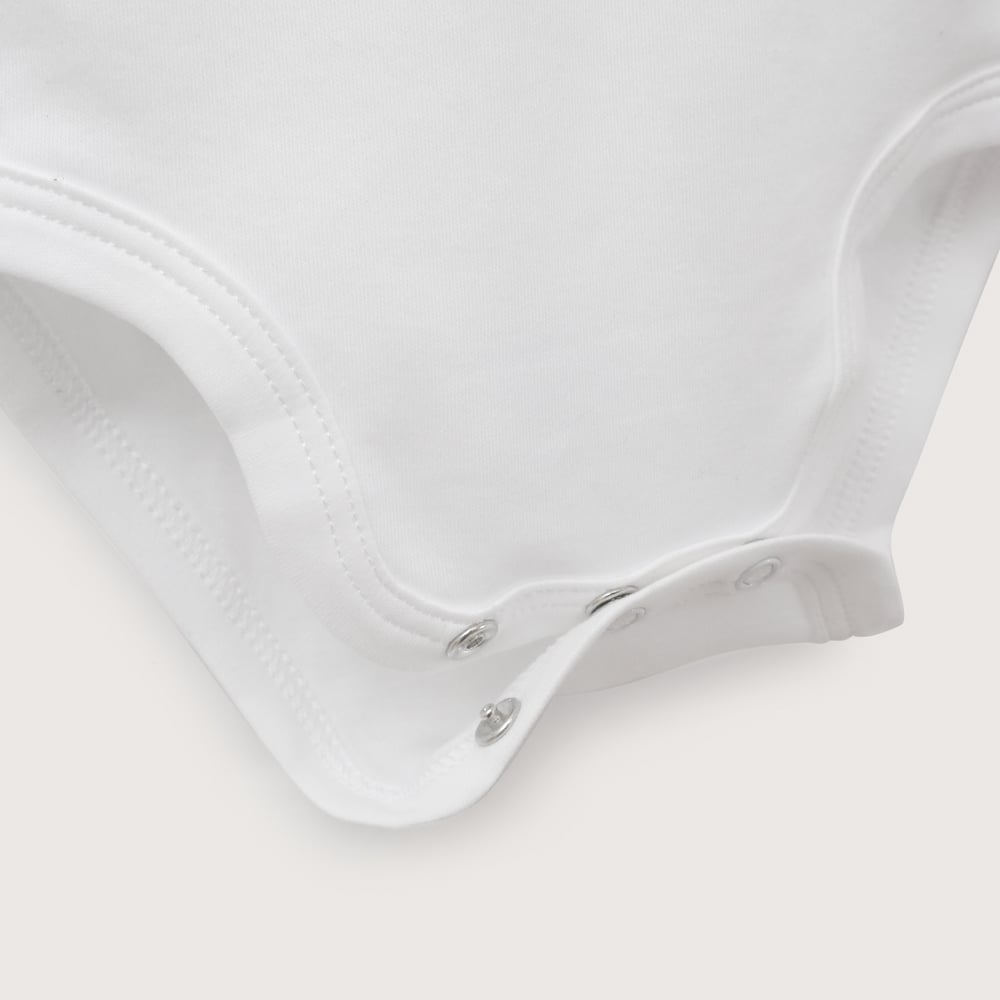 PACK DE 2 BODYS BLANCO ALGODON UNISEX OPALINE - 4