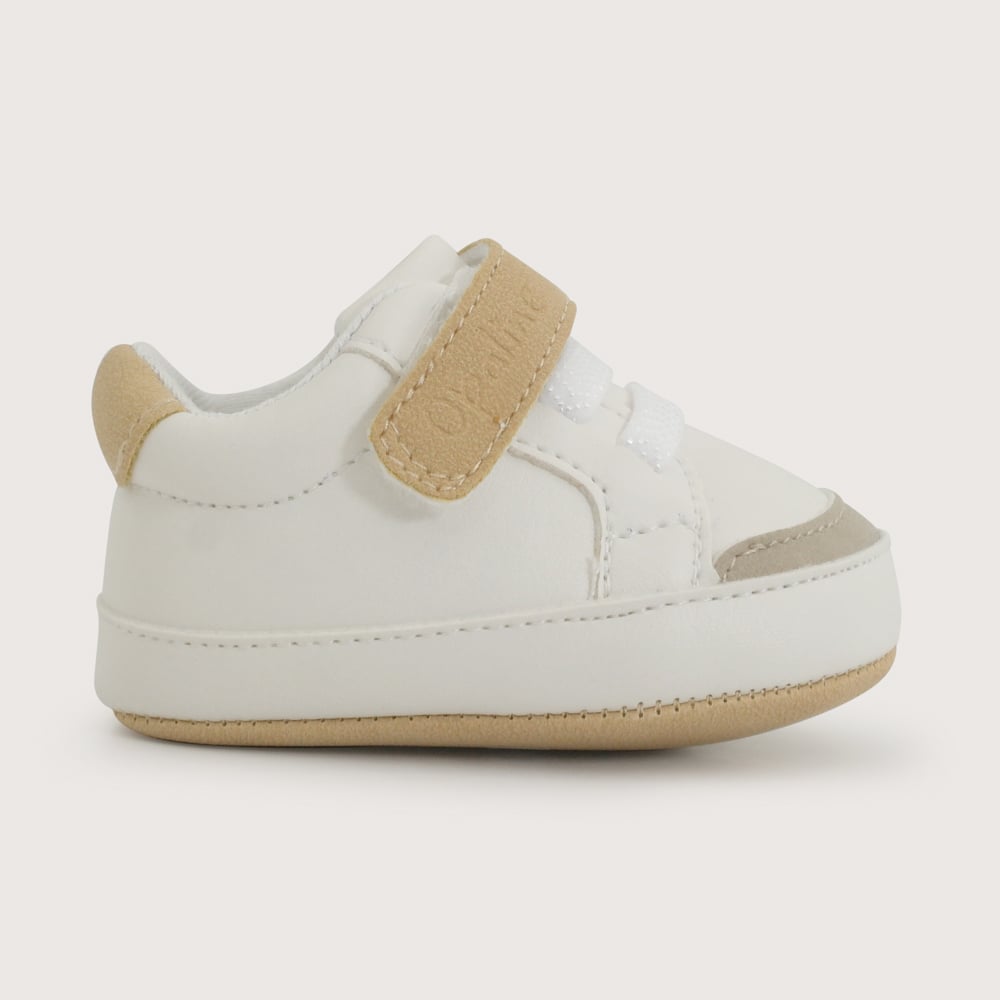 ZAPATILLA VELCRO PARA NIÑO COLOR BLANCO OPALINE - 2