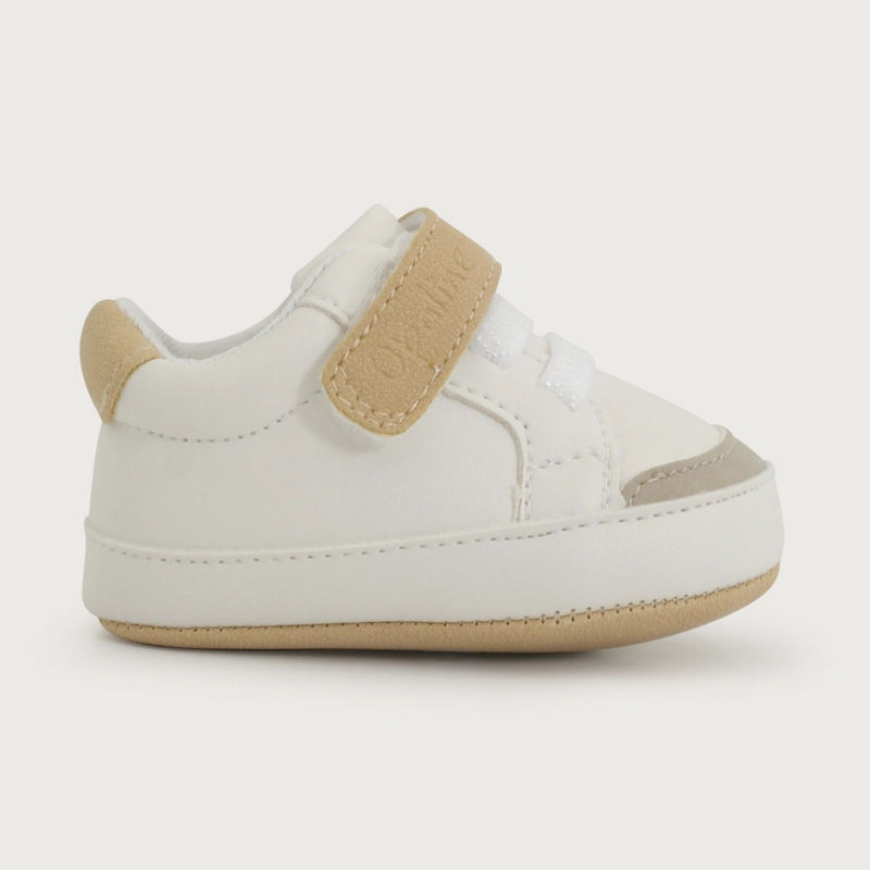 ZAPATILLA VELCRO PARA NIÑO COLOR BLANCO OPALINE - 2