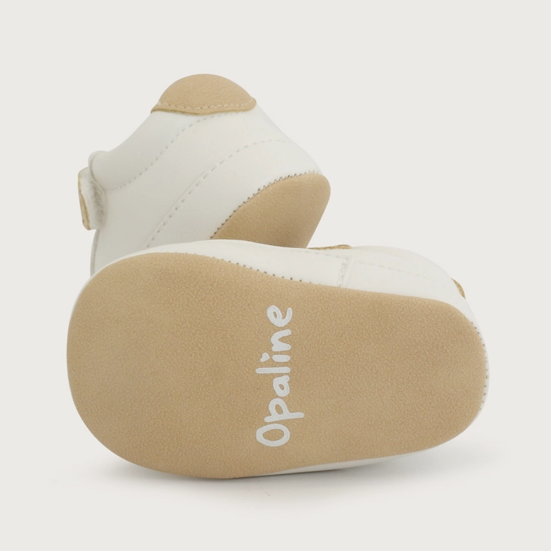 ZAPATILLA VELCRO PARA NIÑO COLOR BLANCO OPALINE - 3